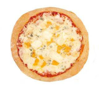 Pizza fina 4 quesos (340 g.) 27 cm