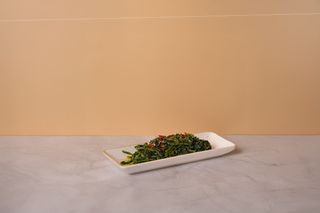 Cicoria di campo ripassata in padella