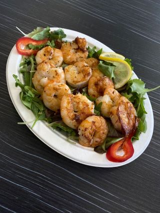 Creveți Jumbo la gratar