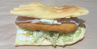 Mezzo gigante con Cotoletta di pollo