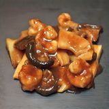 263. Gambas Con Bambú Y Setas