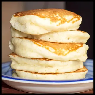 American Pancake (Panqueques americanos esponjosos)