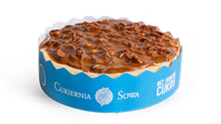 Sernik kajmakowy (bez dodatku cukru)