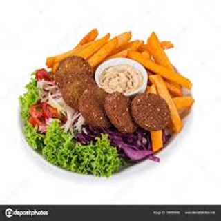 Salada Falafel