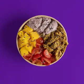 Pollo Vegetale Planted, Riso e Salsa