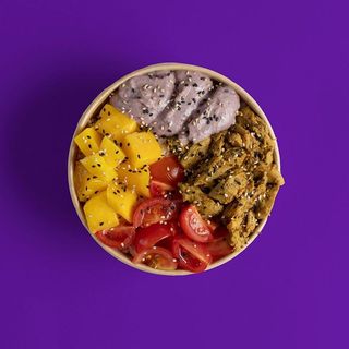 Pollo Vegetale Planted, Riso e Salsa