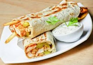 Kebab Rollo Patatas Y Queso