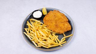 Pileći bečki s prilogom 250g