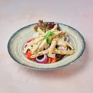 Grčka salata sa ćuretinom