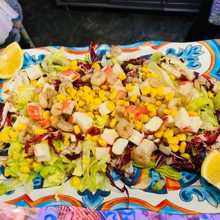 1 Lattuga, polpa di granchio