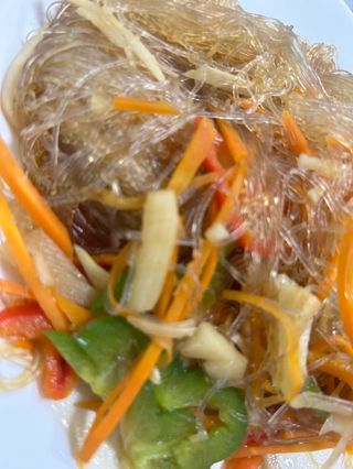 27 - Spaghetti di soia con verdure