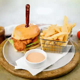 Burger di pollo