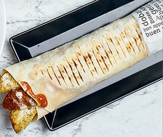 Kebab samo mięso na cienkim cieście