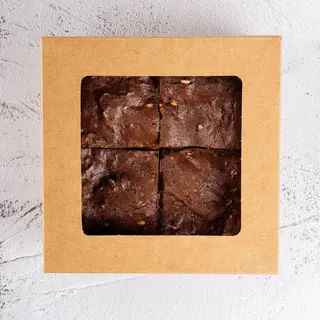 Brownies al Cioccolato e Nocciole - Pack (4 buc)