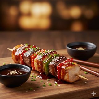 Spiedino teriyaki