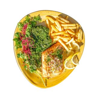 Filet z Łososia na szpinaku