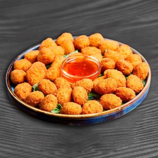 Popcorn de pui cu sos sweet chilli 