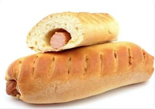 Hot-Dog turecki w cieście z frytkami