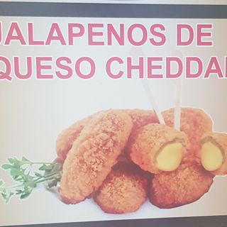 Jalapeños De Queso Cheddar