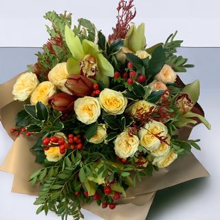 Bukiet kwiatowy "Poważny"