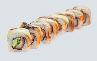 Especial anguila con surimi frito (8 uds.)