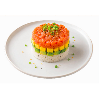 TARTARE SAUMON AVOCAT MANGUE   