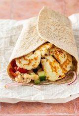 Wrap halloumi