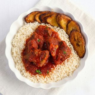 White Rice & Stew