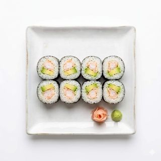 Rollo Aguacate Gambas