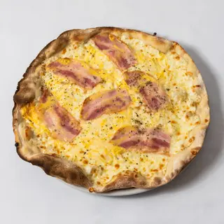Pizza Carbonara Blanca (32 Cm.)