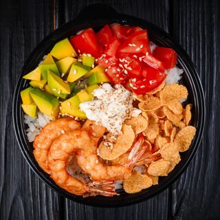 Поке с креветкой