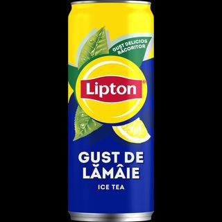 Lipton Ice Tea cu extract de ceai negru si suc de lamaie, 250ML