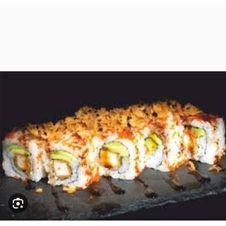 246. Roll Chicken Con Cebollas Fritas (8 Uds.)