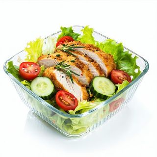 Ensalada de Pollo Rebozado