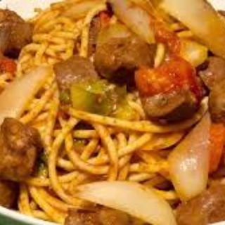 Spaguetti Façon Skioque (Rognons; Foie)