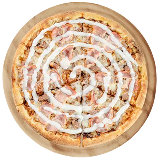 Pizza BBQ Bacon Burger duża