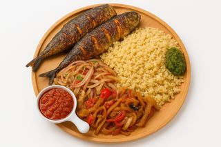 APF (Avec Maquereau + Attiéké)