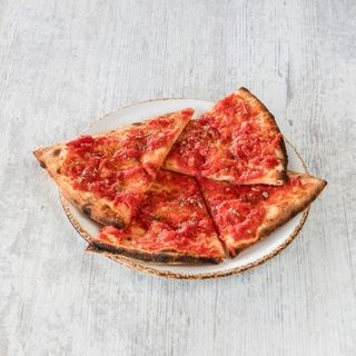 Pan de Focaccia con Tomate, Ajo y Orégano