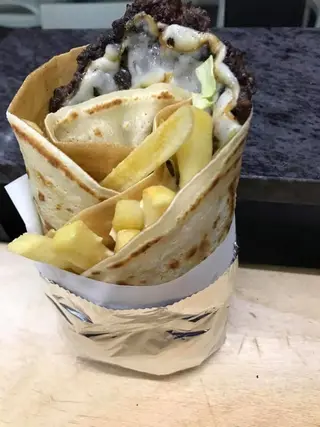 Cheesburger crepes