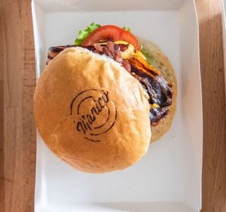 Smashburger bacon & cheese