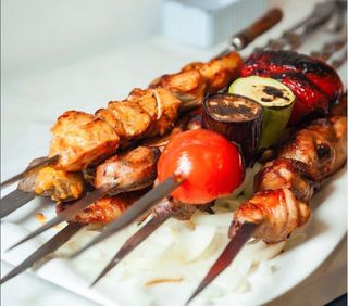 Шашлык из куриного филе 