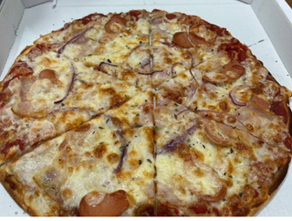 Pizza Frankfurt (30 cm.)