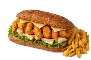 Sandwich Chaud Crispy Shrimps