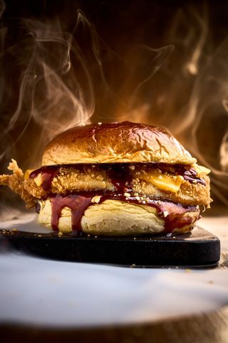 Burger Chicken BBQ