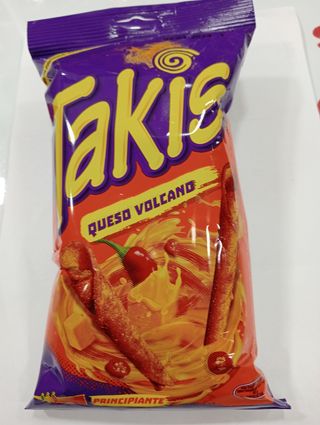 Takis queso Volcano
