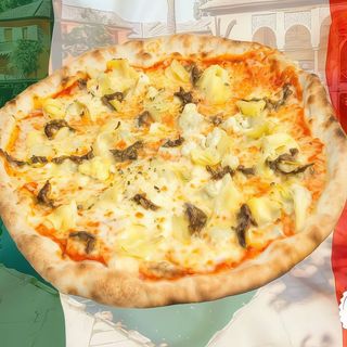 Pizza clásica granada