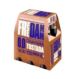 Cerveza Tostada Free Damm 6 Botellas 0,25L