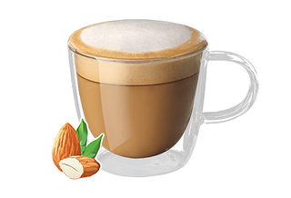 Капучино XL з мигдалевим молоком