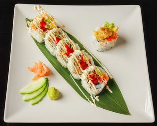 M9. Rollo De Tempura De Gamba (6 Pzs.)