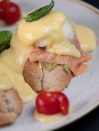 Poširana jaja sa lososom 250 gr